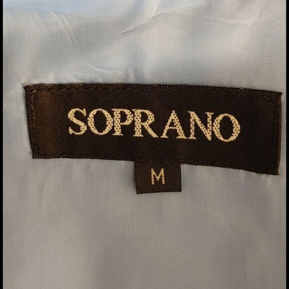 MEN'S SOPRANO 2 PIECE FORMAL TUXEDO VEST & TIE - Picture 5 of 8